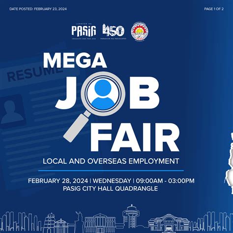 urgent job hiring pasig city hall|urgent hiring jobs in Pasig .
